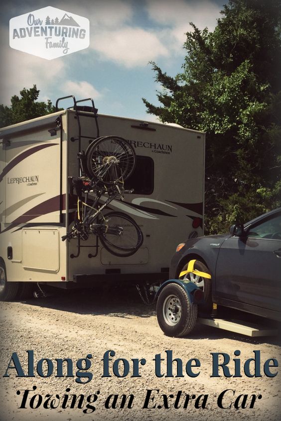 There are several options for bringing an extra car along with your motorhome--but not all of them work with every car. We thought we had it all figured out, until we brought our tow dolly home. More at ouradventuringfamily.com.