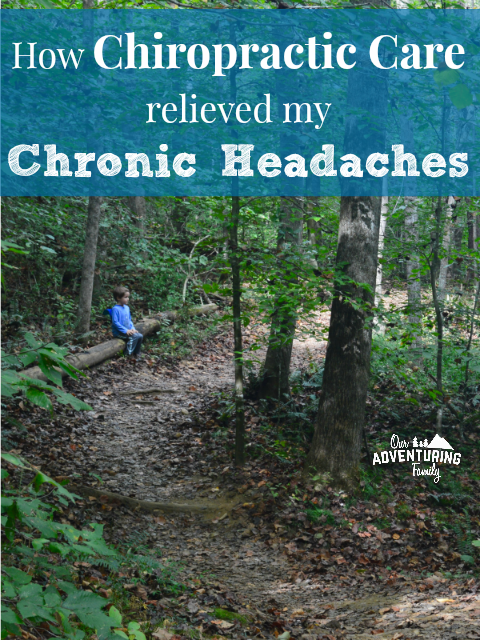 An accident years ago left me with progressively debilitating chronic headaches. I finally found relief through chiropractic care for chronic headaches. Read about my experience at ouradventuringfamily.com.