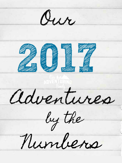 Our 2017 adventures by the numbers- all the hikes, miles, and races we finished and the waterfalls and national parks we visited. Wondering what our totals were? Head on over to ouradventuringfamily.com.