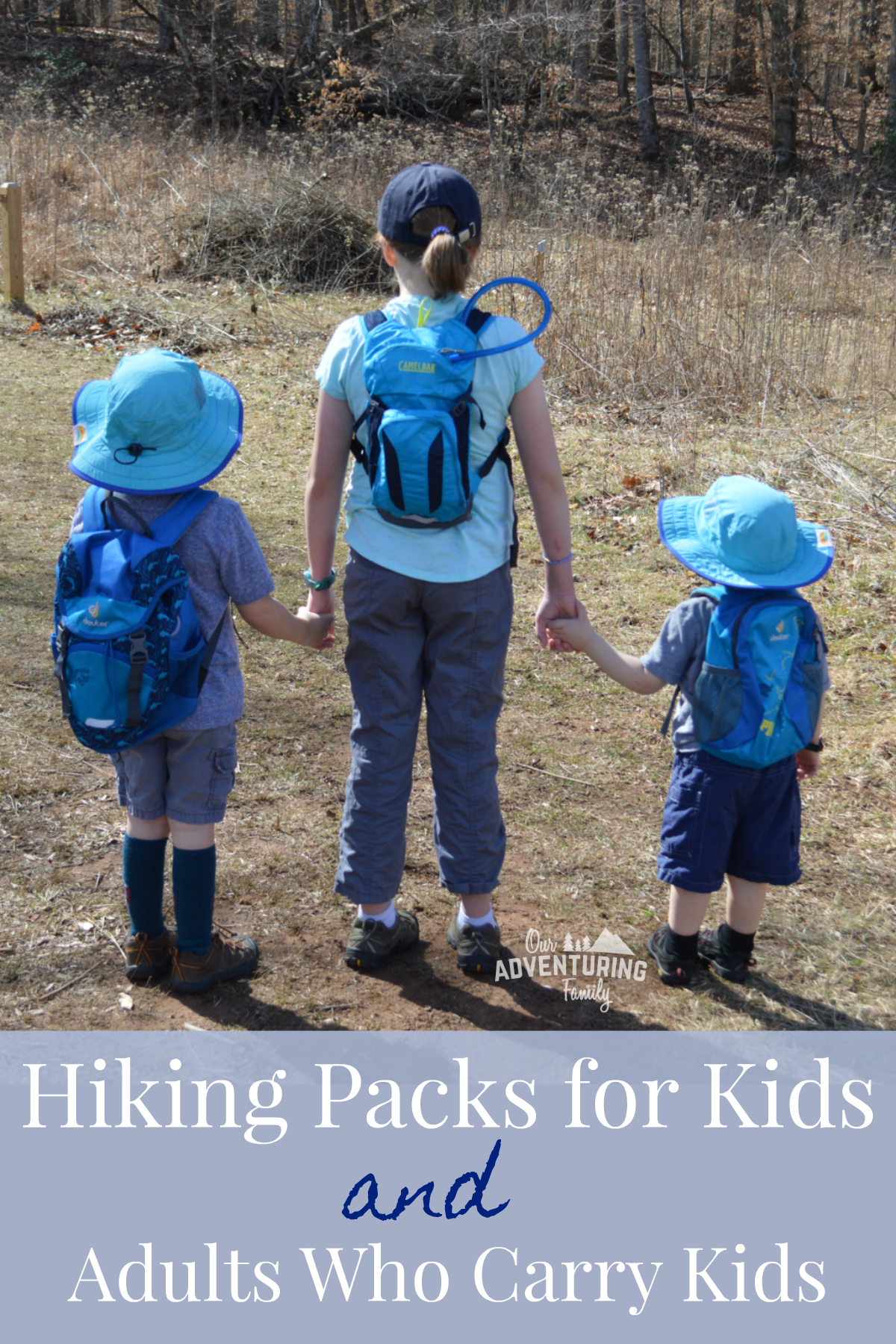 Wondering about hiking packs for kids and adults wearing kids? When we first started hiking, I wasn’t sure if hiking-specific backpacks were worth it. Go to ouradventuringfamily.com to read what we decided to do.