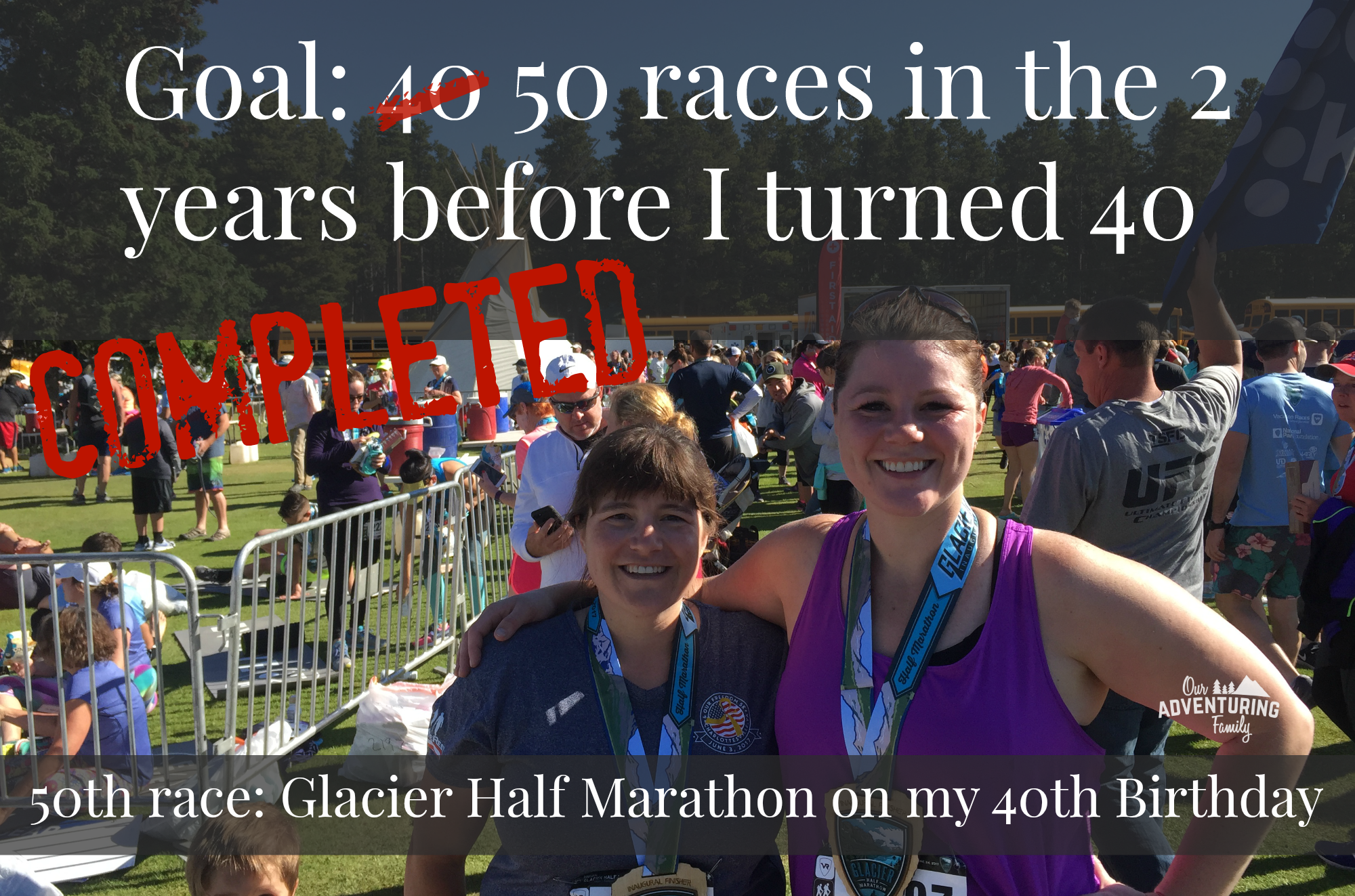 How I stayed motivated and finished 50 races before I turned 40