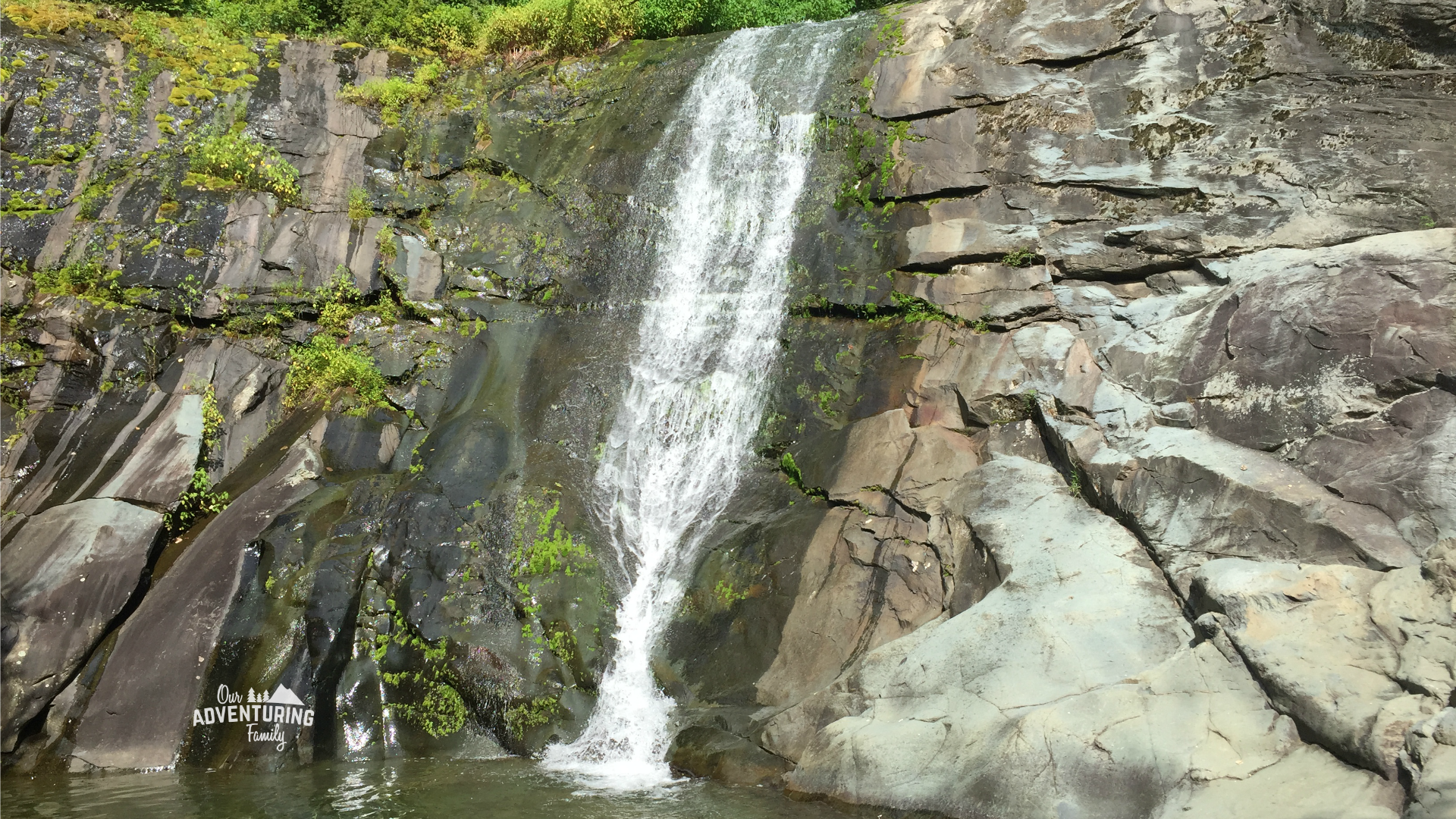 hiking to Big Branch Falls, Shenandoah NP is worth the trip, but you need to be prepared. Read about our experience at ouradventuringfamily.com 