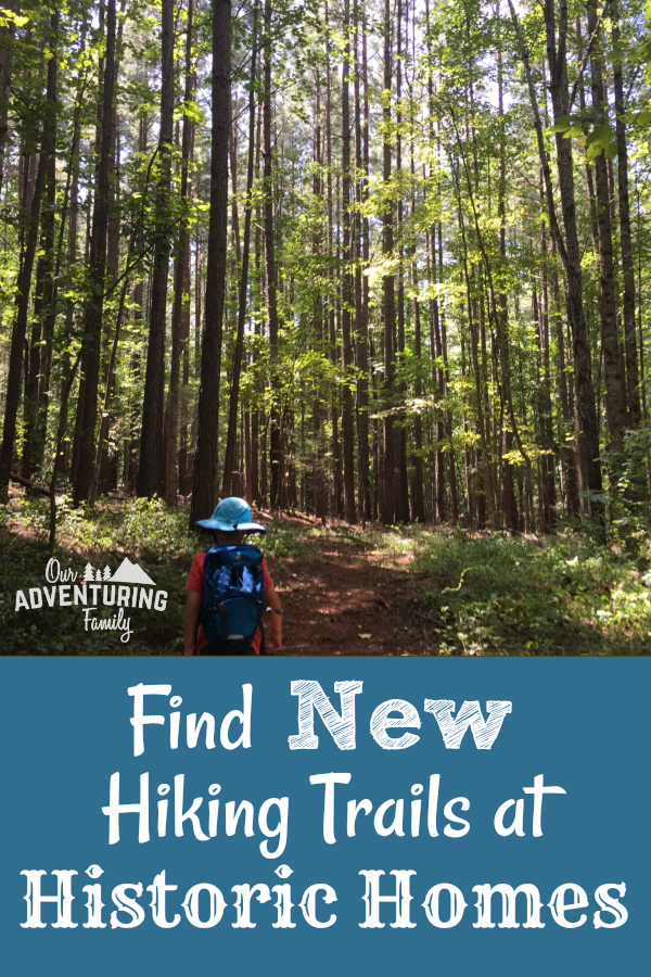 Bored with going to the same parks and trails all the time? Branch out and find new trails to hike at historical homes such as Monticello and Montpelier. Read about some of the trails we’ve found at ouradventuringfamily.com.