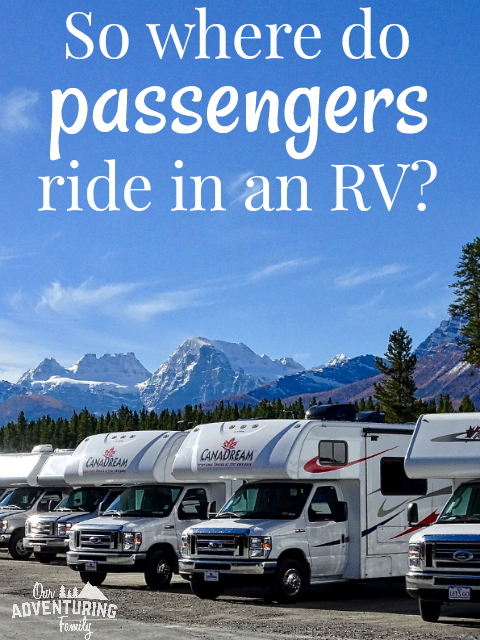 So where do passengers ride in an RV? The couch, the bed, a chair? What should you consider when deciding where everyone should sit? This can be a tough decision, so go to ouradventuringfamily.com to find out some of the things to keep in mind.