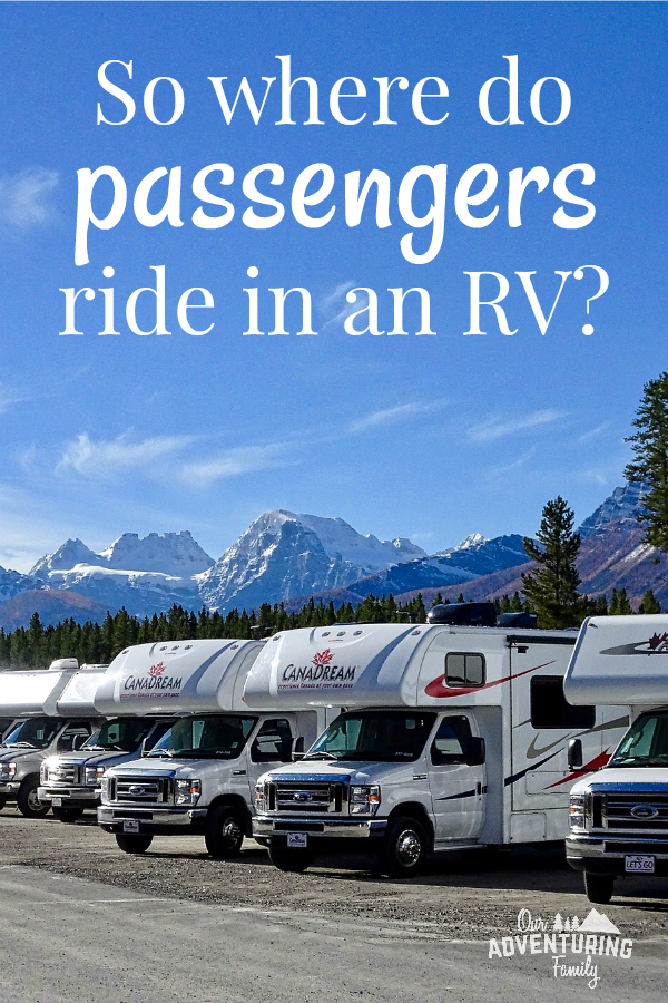 So where do passengers ride in an RV? The couch, the bed, a chair? What should you consider when deciding where everyone should sit? This can be a tough decision, so go to ouradventuringfamily.com to find out some of the things to keep in mind.