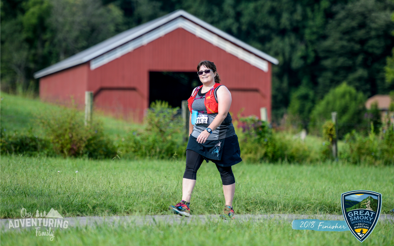 Visiting Great Smoky Mountains this year? Plan your trip around the Great Smoky Mountains half marathon and 5k. Find 5 reasons why you should at ouradventuringfamily.com. 