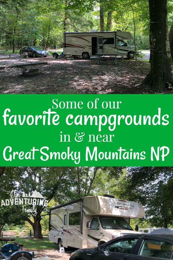 We haven’t visited them all, but here’s our favorite Great Smoky Mountains campgrounds in and near the park. Find them at ouradventuringfamily.com.