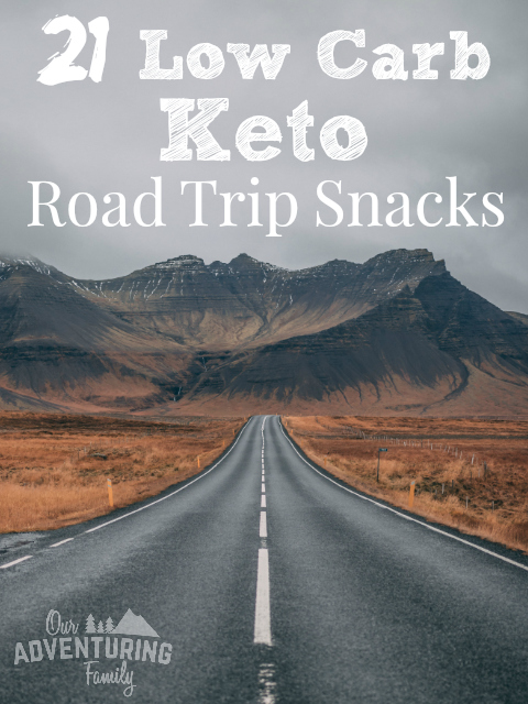If you’re following the keto diet or the low carb diet, you may be looking for ideas for low-carb road trip snacks. I shared some sweet and savory ideas at ouradventuringfamily.com.