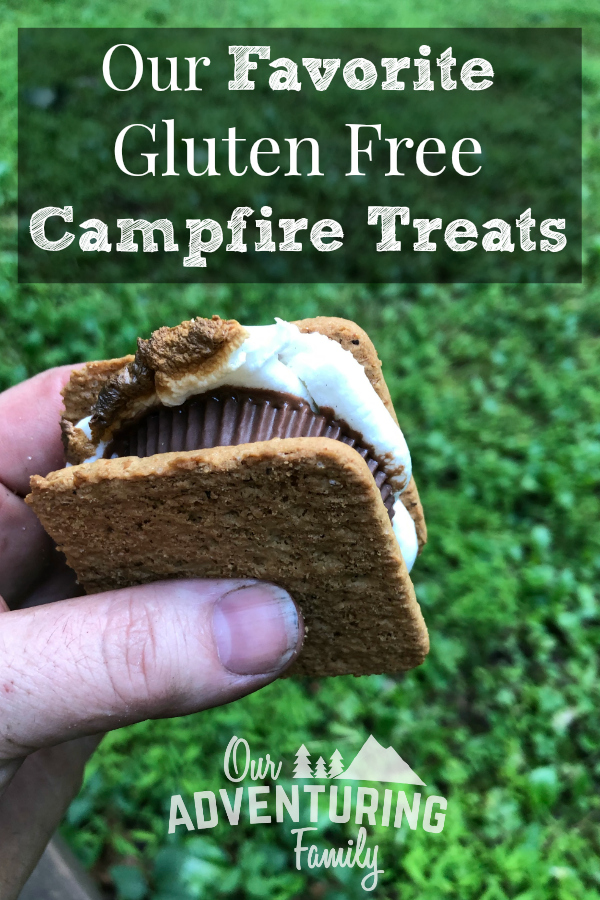 Think you can't eat s'mores because you have to eat gluten free? Think again! I shared some of our favorite sweet and savory gluten-free campfire treats, including s’mores, at ouradventuringfamily.com. 