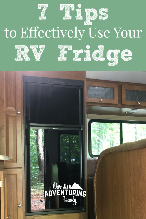 Do you travel with your RV propane on or off? Is your fridge turned on or off? How do you keep the food in your fridge from spoiling? Get the lowdown at ouradventuringfamily.com.