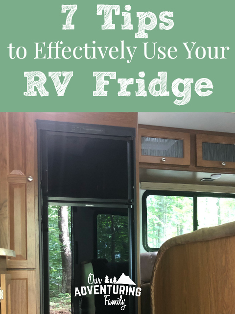 Not sure how to use your RV fridge for your road trip? Is your propane on or off? How do you keep your food cold? What are your options? We can help! Find out more at ouradventuringfamily.com.