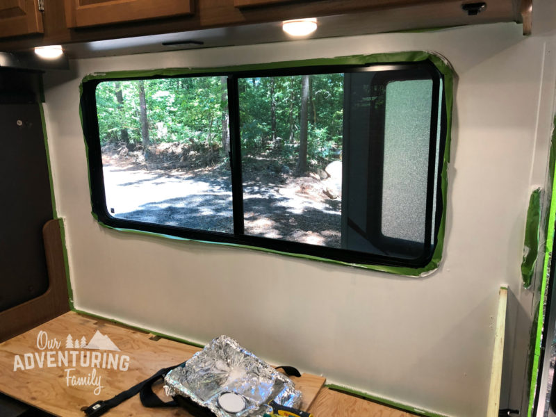 Looking for some easy and inexpensive ways to update your RV interior? We made some easy updates that have a big impact for less than $200. Find all the details at ouradventuringfamily.com. 