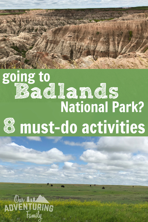 Planning a visit to Badlands National Park? Check out our list of 8 things to do in Badlands National Park that you shouldn’t miss as you explore the park. Find the list at ouradventuringfamily.com.