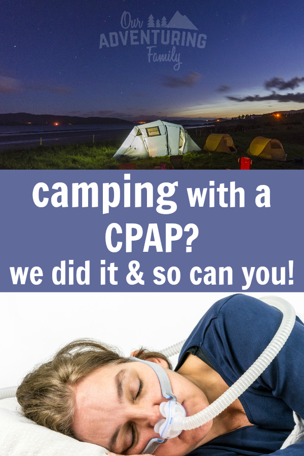 Wondering if you can use a cpap while boondocking? You can! Read about our experiences boondocking with a cpap and power bank at ouradventuringfamily.com.