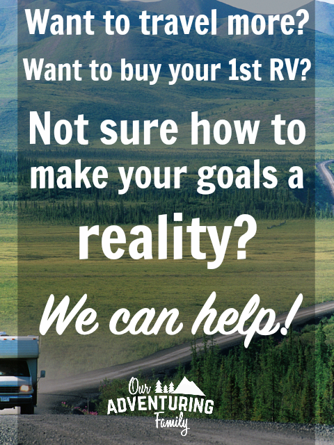 How do you afford to buy your first RV when there’s not a lot of wiggle room in your budget? With some work, you can improve your finances and buy that RV. Learn more at ouradventuringfamily.com.