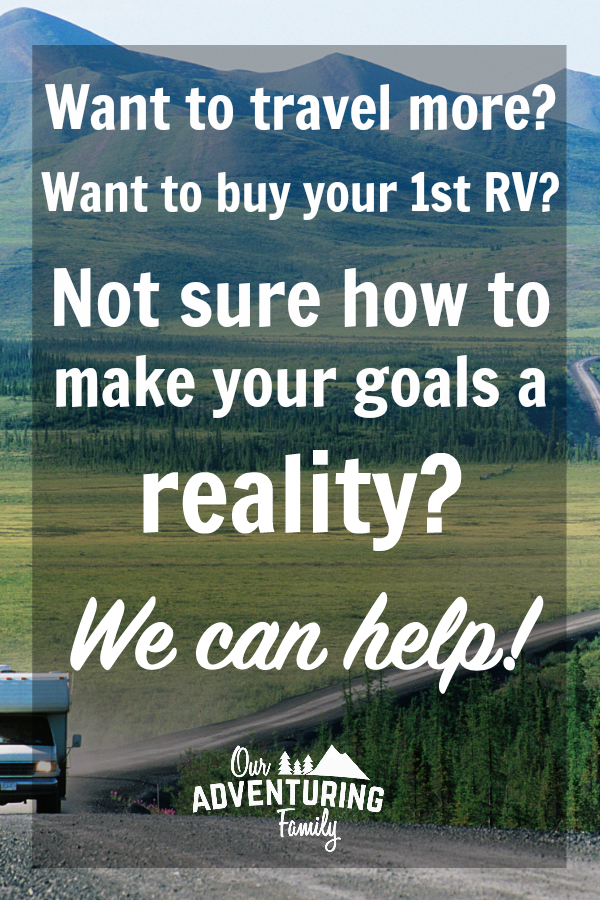 How do you afford to buy your first RV when there’s not a lot of wiggle room in your budget? With some work, you can improve your finances and buy that RV. Learn more at ouradventuringfamily.com.