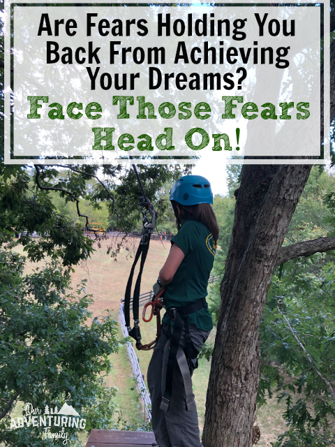 Are you afraid to face your fears? Ready to try something new, but not quite sure how to go about it? Follow the tips at ouradventuringfamily.com to help you face your fears.