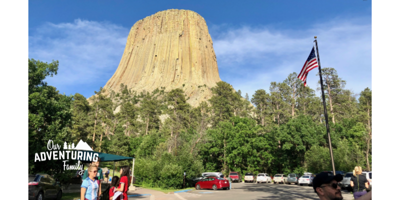 If you’re planning a roadtrip out west, add Devils Tower to your itinerary. Go to ouradventuringfamily.com for a list of things to do while you’re there. 