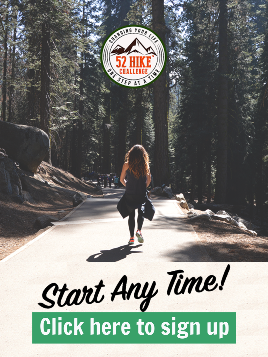 sign up any time for the 52 hike challenge
