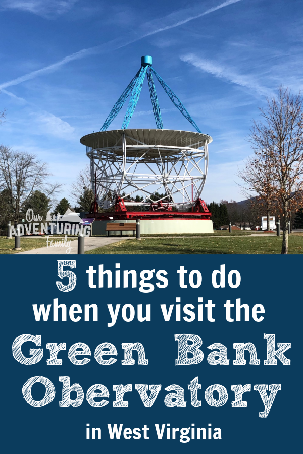 Planning a trip to West Virginia? Make sure you don’t miss Green Bank Observatory and Cass Scenic Railroad State Park. Go to ouradventuringfamily.com for a list of things to do while you’re there. 